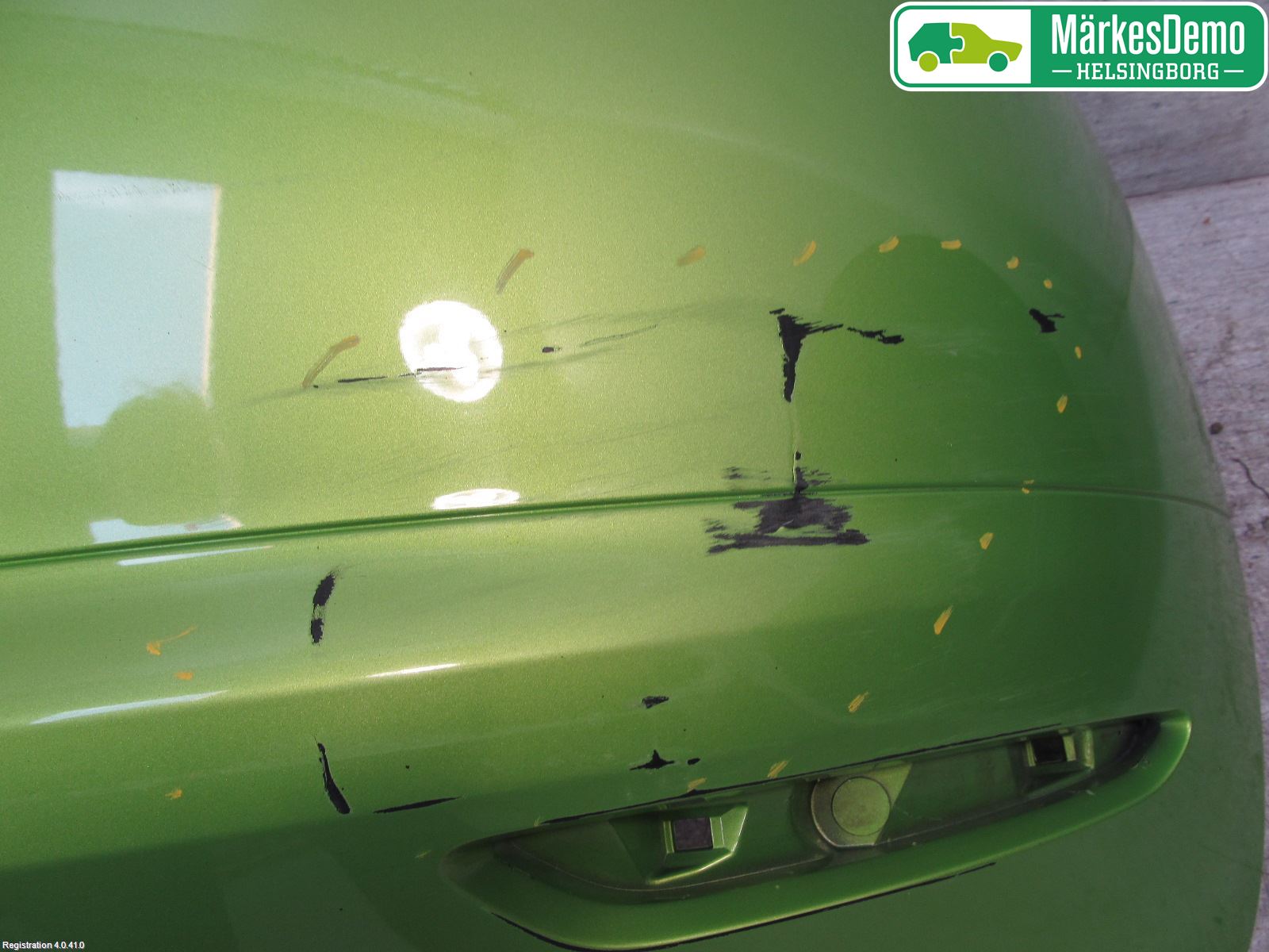 Volkswagen VW SCIROCCO 09-17 Stötfångarbeklädnad Bak