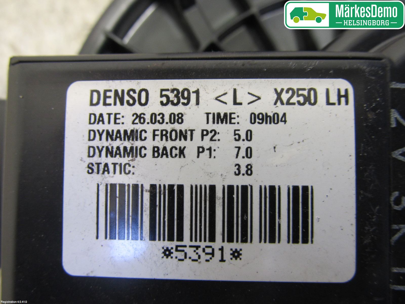 Jaguar XF 08-15 Värmefläkt