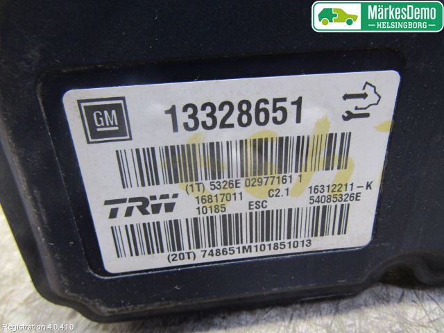 Saab 9-5 10-12 Abs Hydraulaggregat