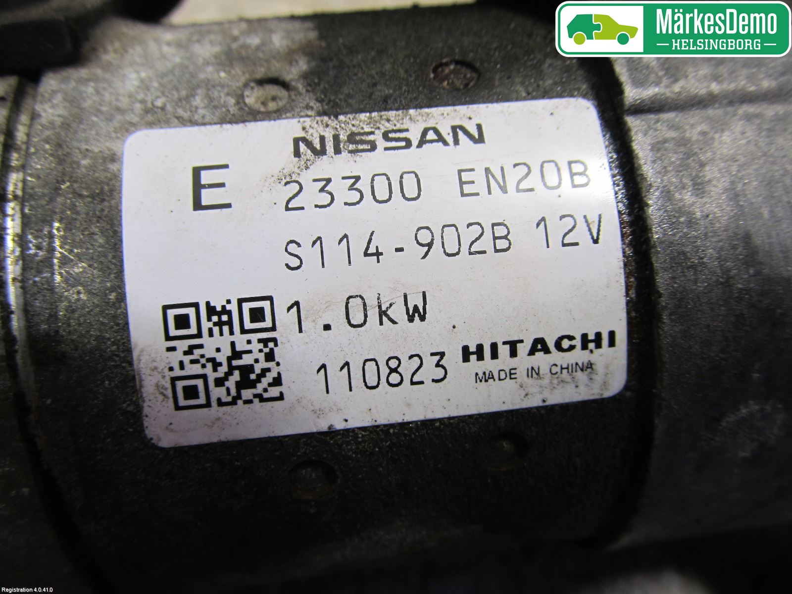 Nissan QASHQAI 10-14 Startmotor
