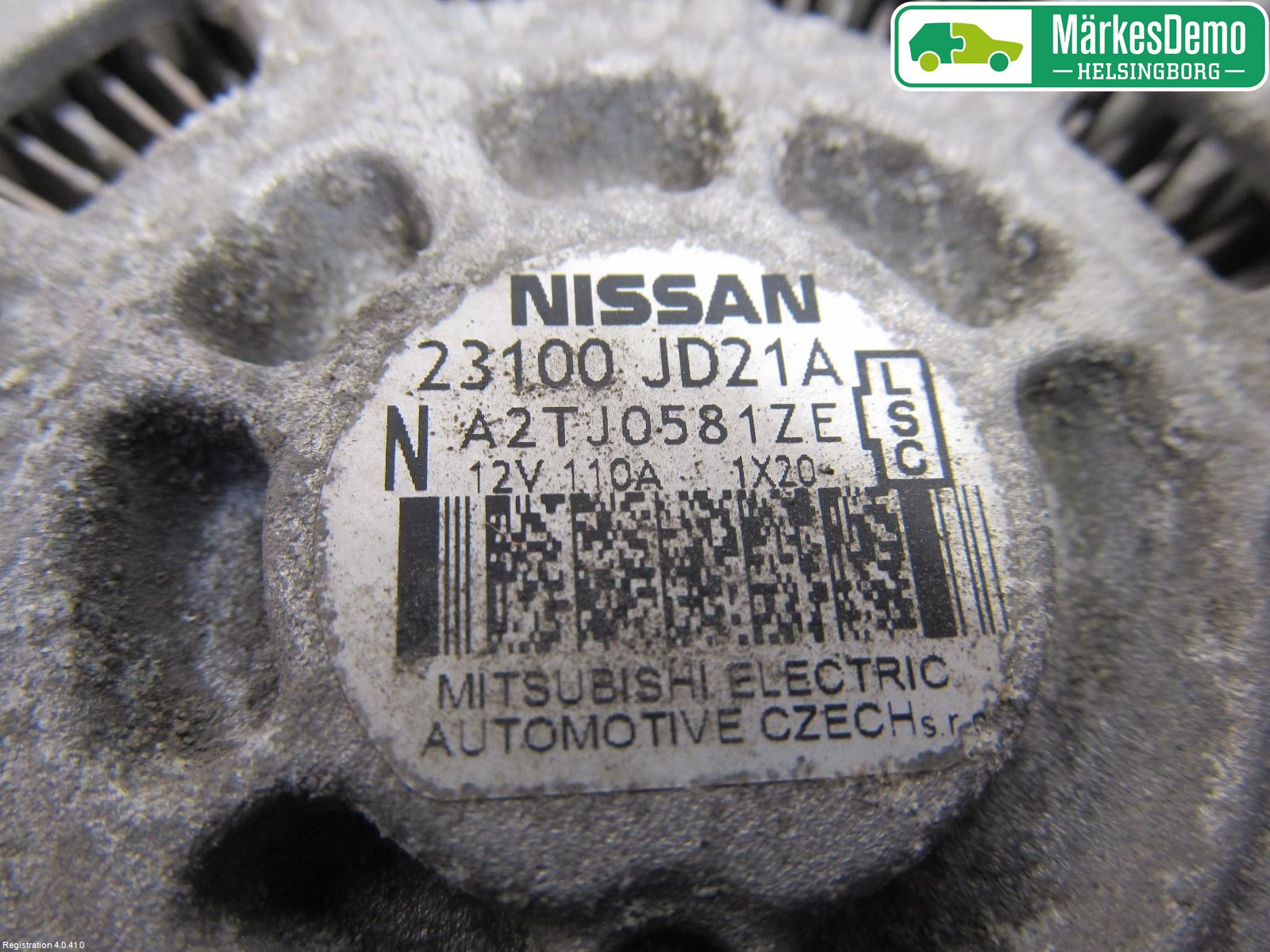 Nissan QASHQAI 10-14 Generator