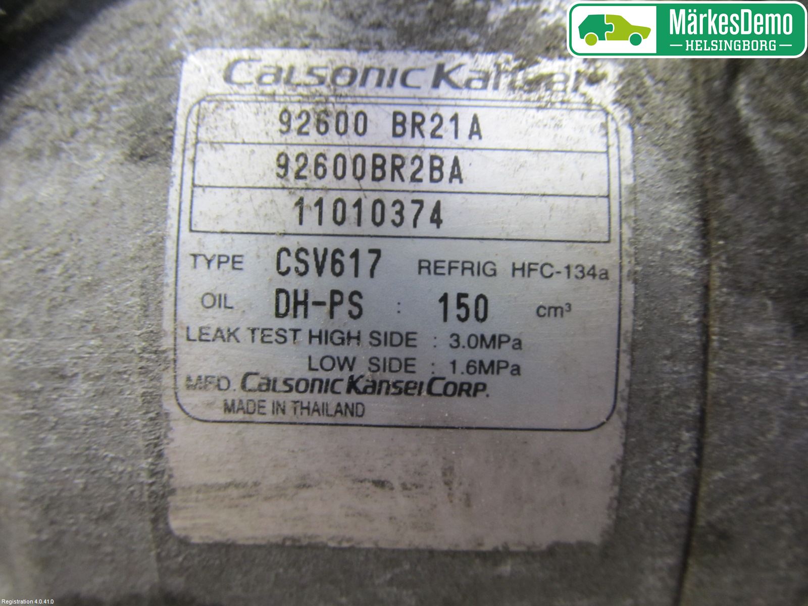 Nissan QASHQAI 10-14 Ac Kompressor