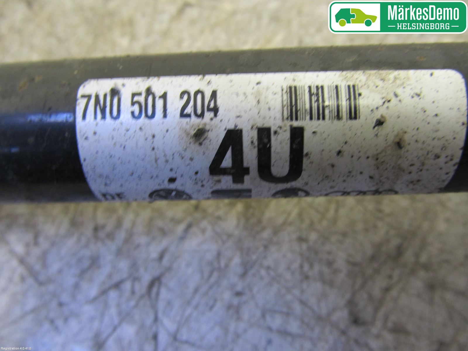 Volkswagen VW SHARAN 11- Drivaxel Bak Höger