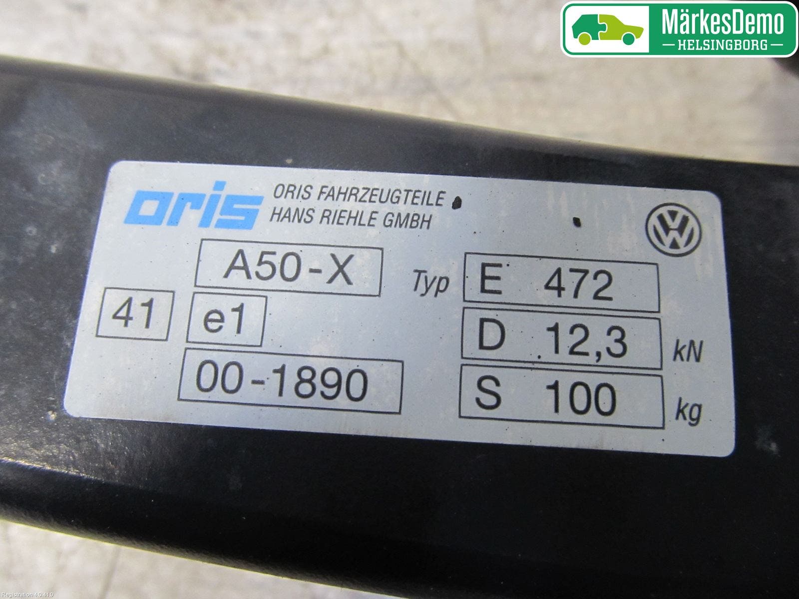 Volkswagen VW SHARAN 11- Dragkrok