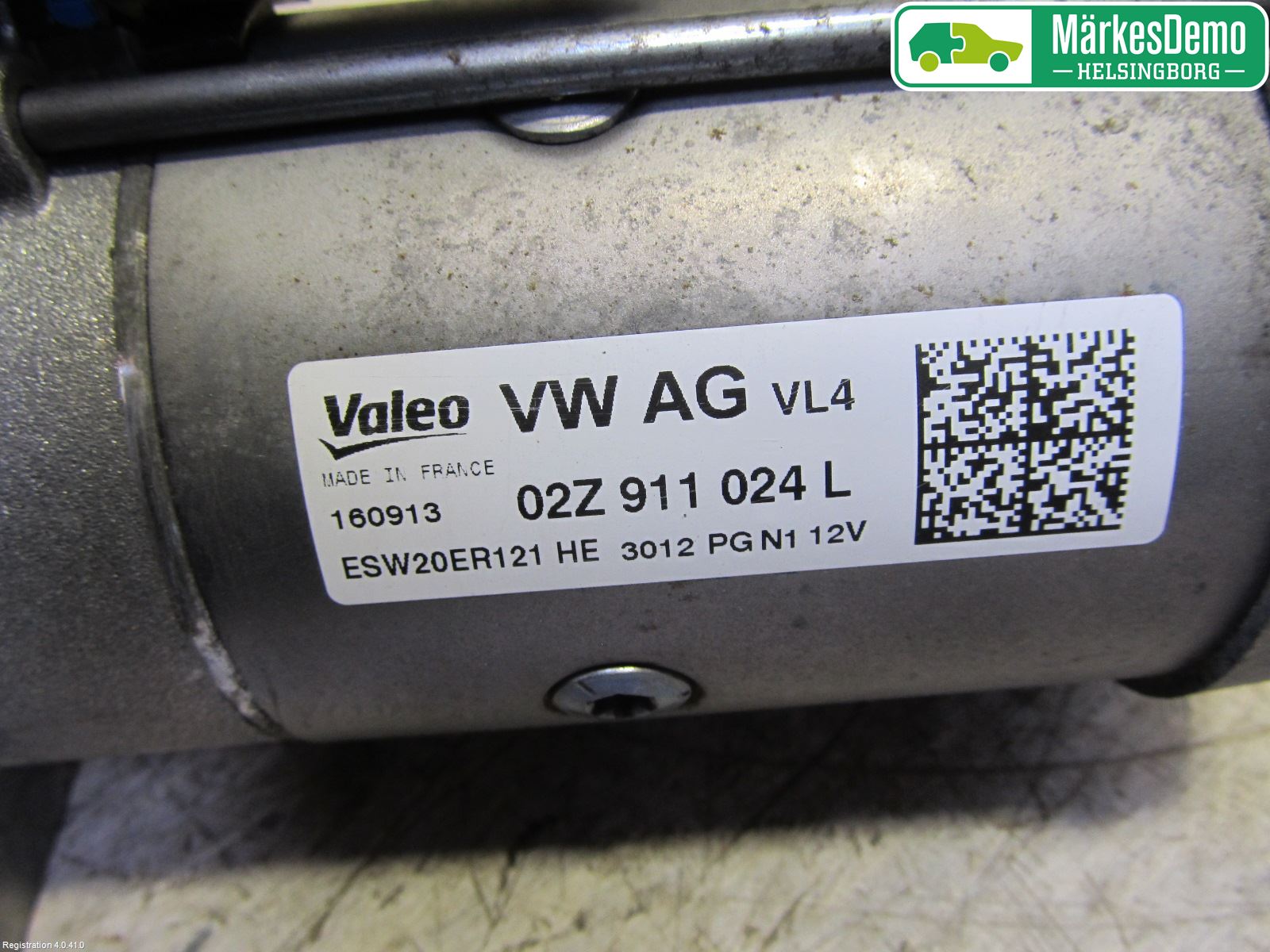 Volkswagen VW GOLF / E-GOLF VII 13-20 Startmotor Diesel