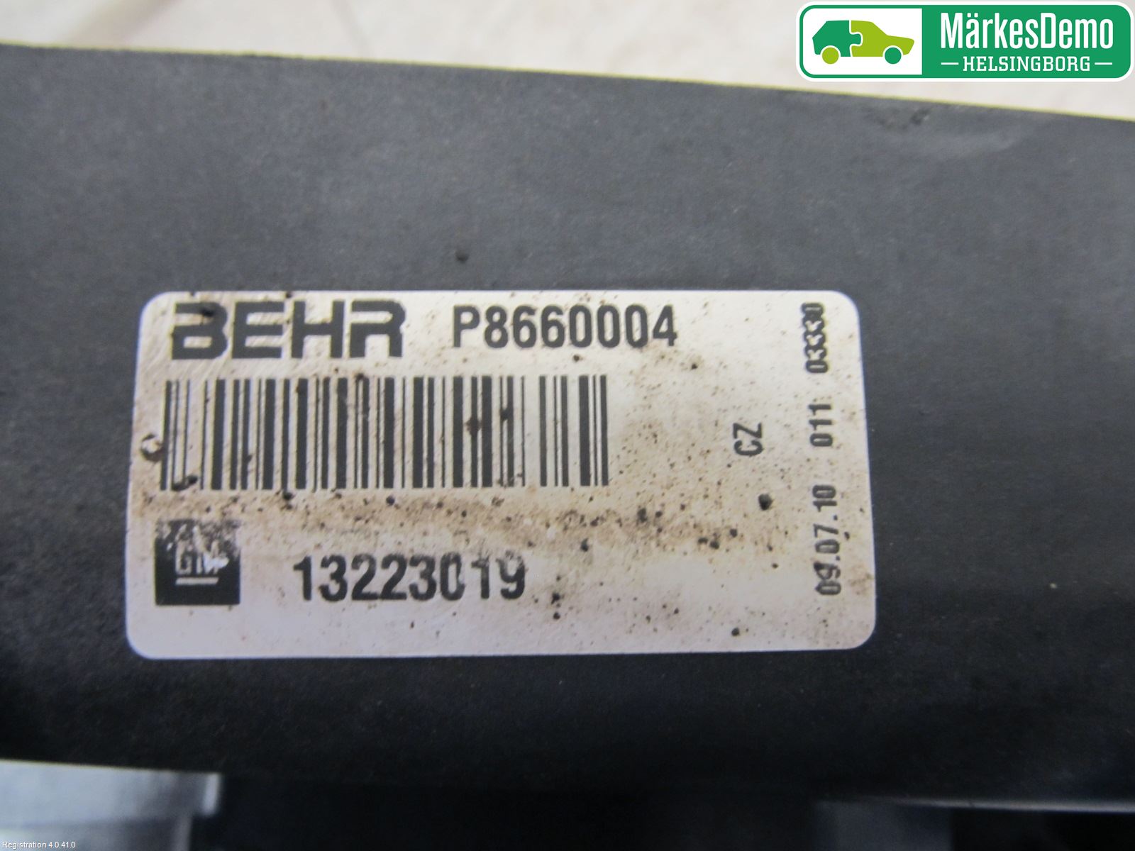 Saab 9-5 10-12 Kylfläkt El