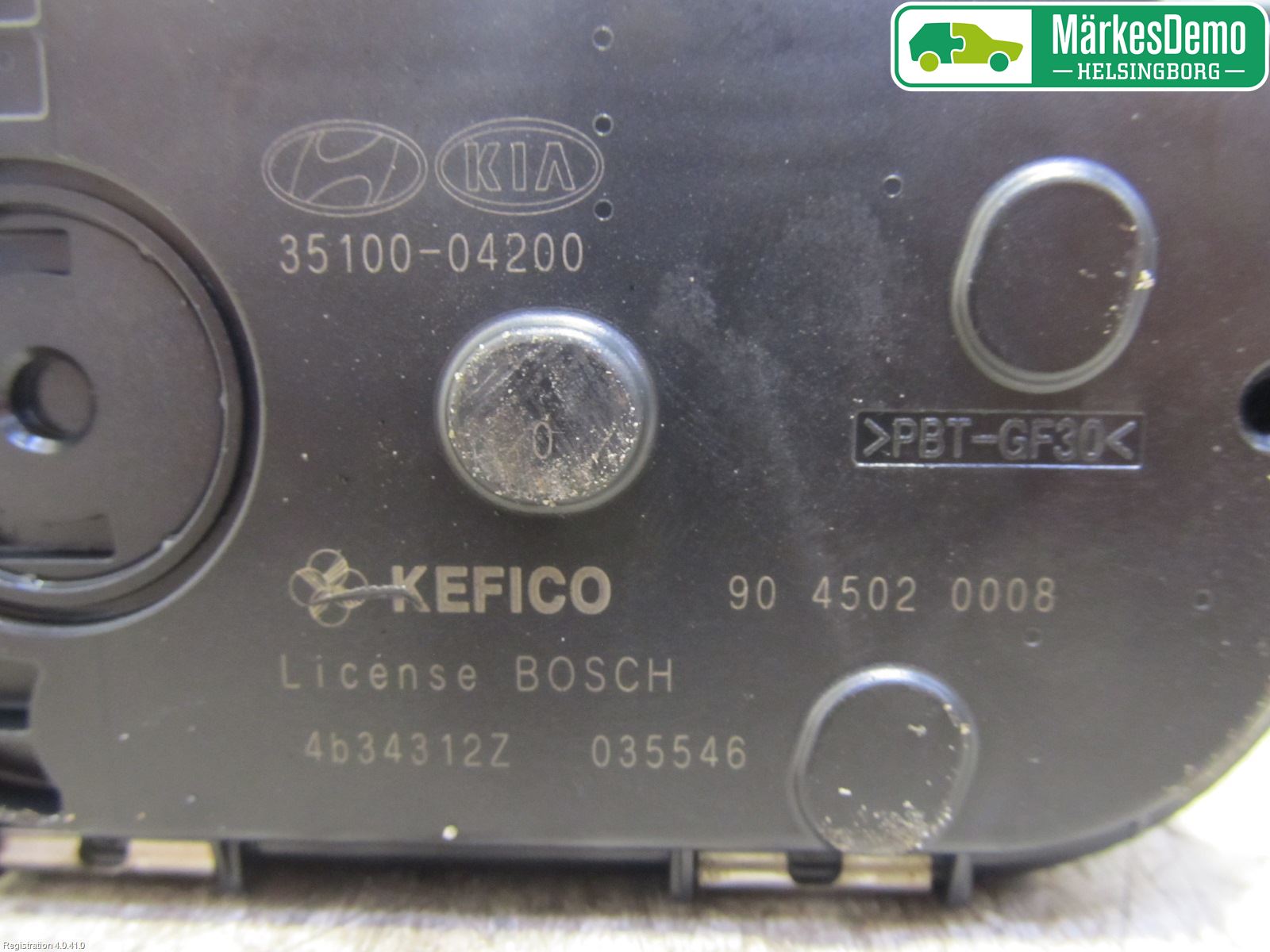 Hyundai i20 PB 09-14 Injspjällhus