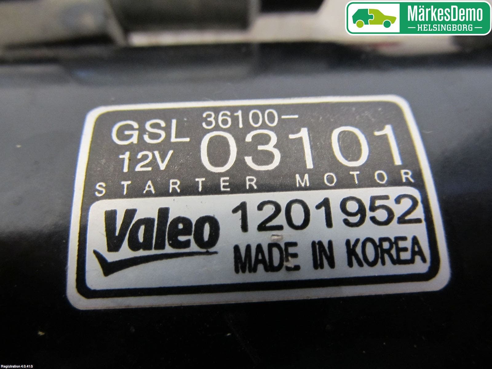 Hyundai i20 PB 09-14 Startmotor