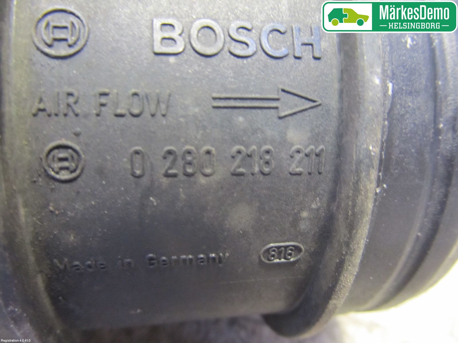 Opel ASTRA H 04-12 Injluftmassamätare