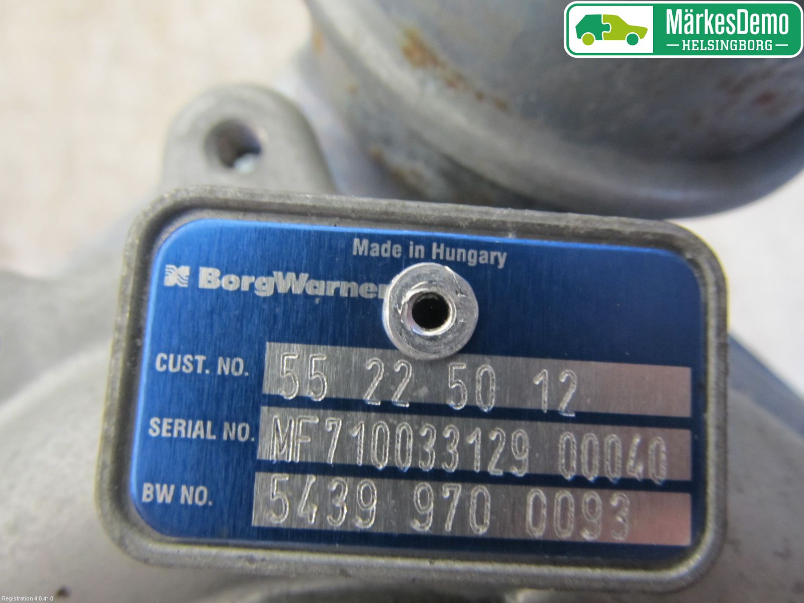 Suzuki SX4 10-13 Turboaggregat