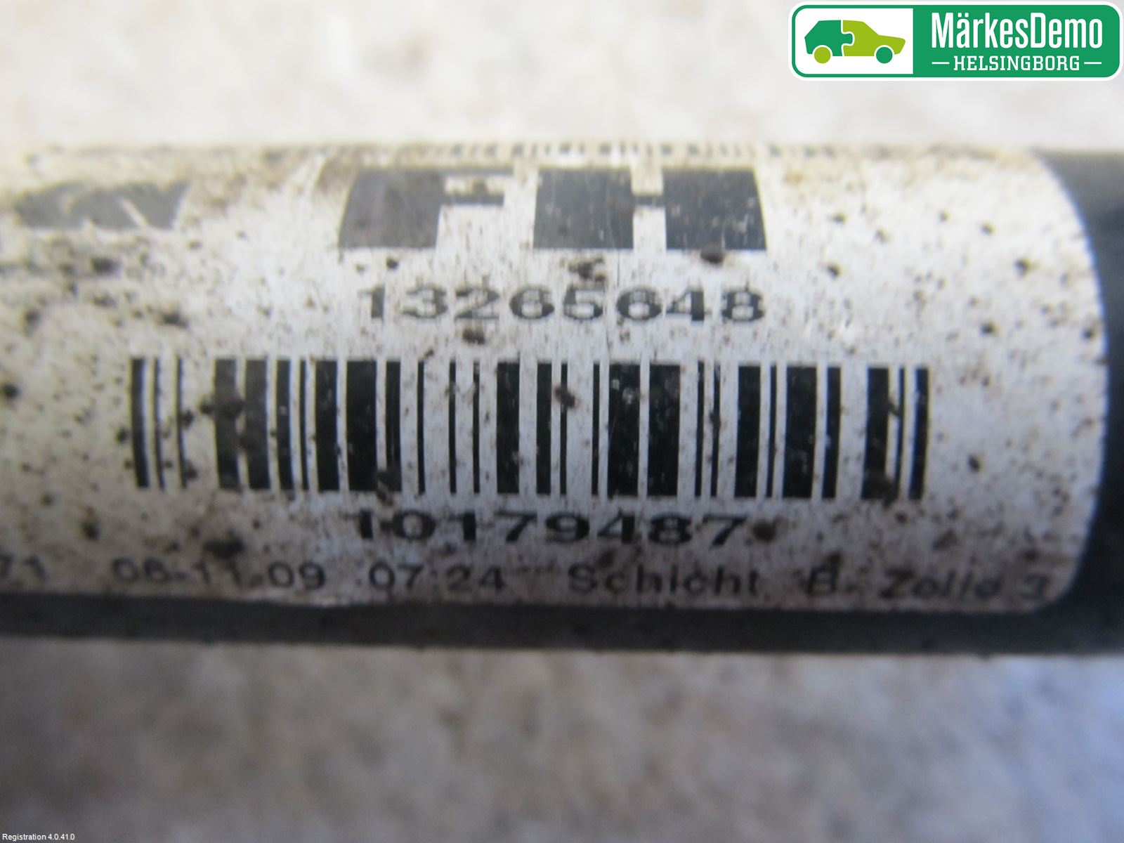 Opel INSIGNIA 09-16 Drivaxel Fram Höger