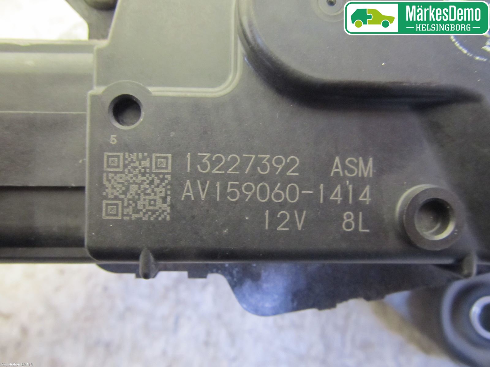 Opel INSIGNIA 09-16 Torkarmotor Vindruta