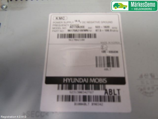 Kia CEED 12-18 Cd Radio - Multimediapanel