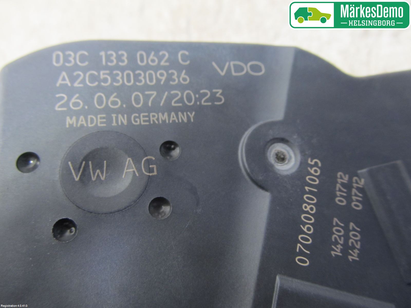 Skoda ROOMSTER Injspjällhus