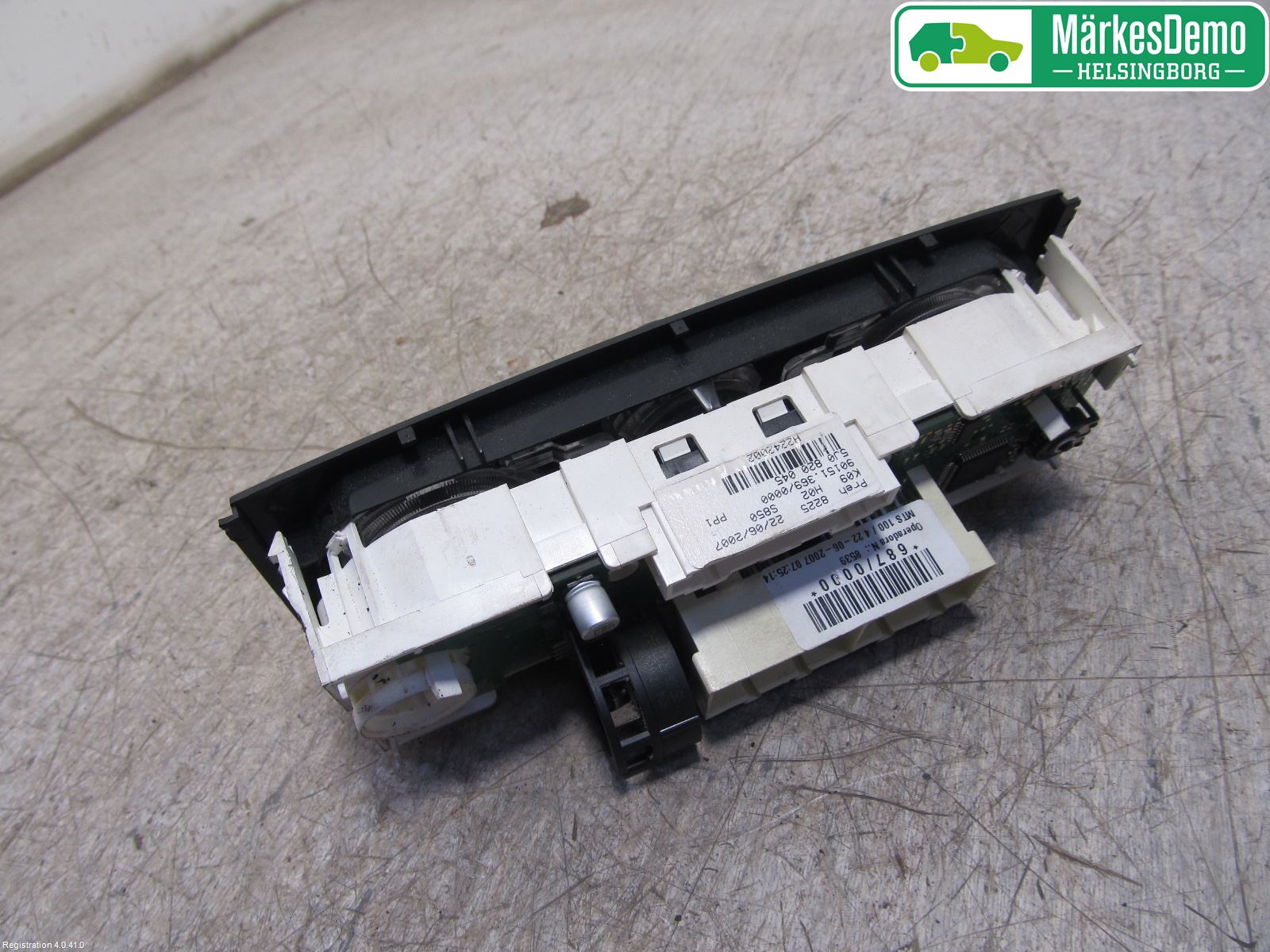 Skoda ROOMSTER Ac Styrenhet Ac Manöveren