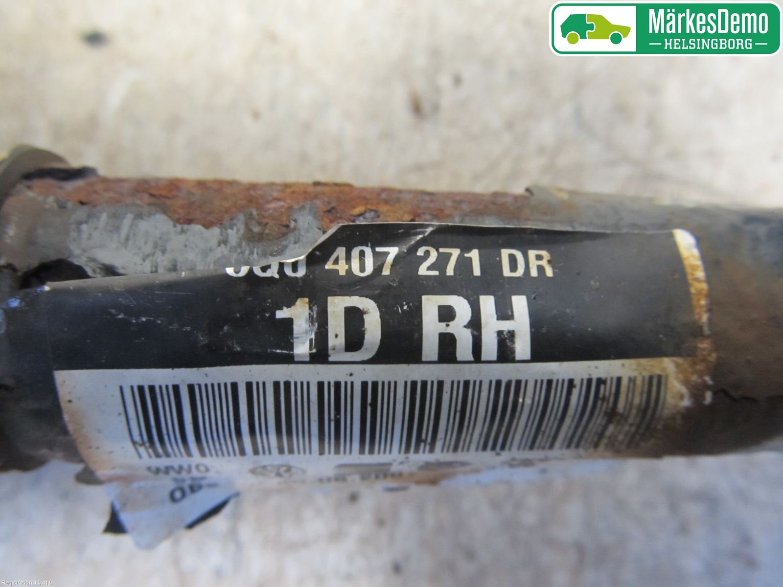 Skoda ROOMSTER Drivaxel Fram Vänster