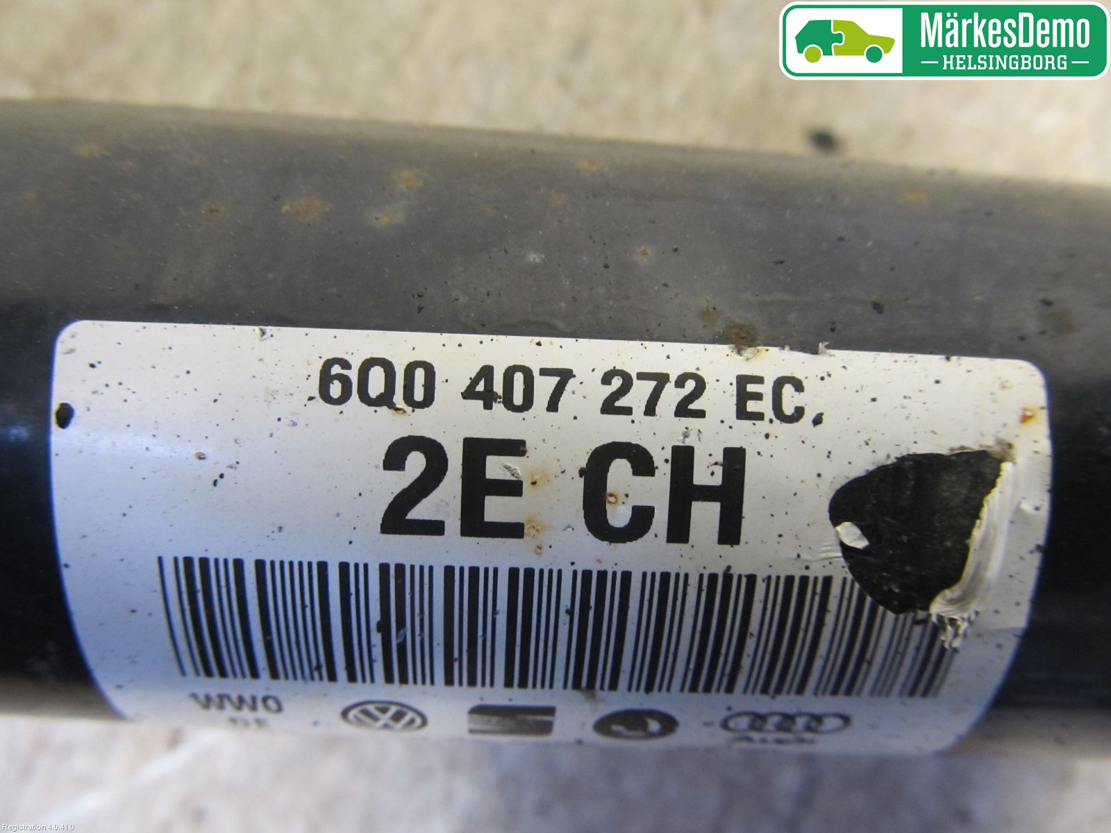 Skoda ROOMSTER Drivaxel Fram Höger