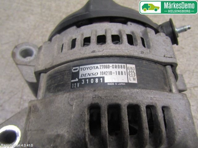 Toyota AVENSIS 09-15 Generator