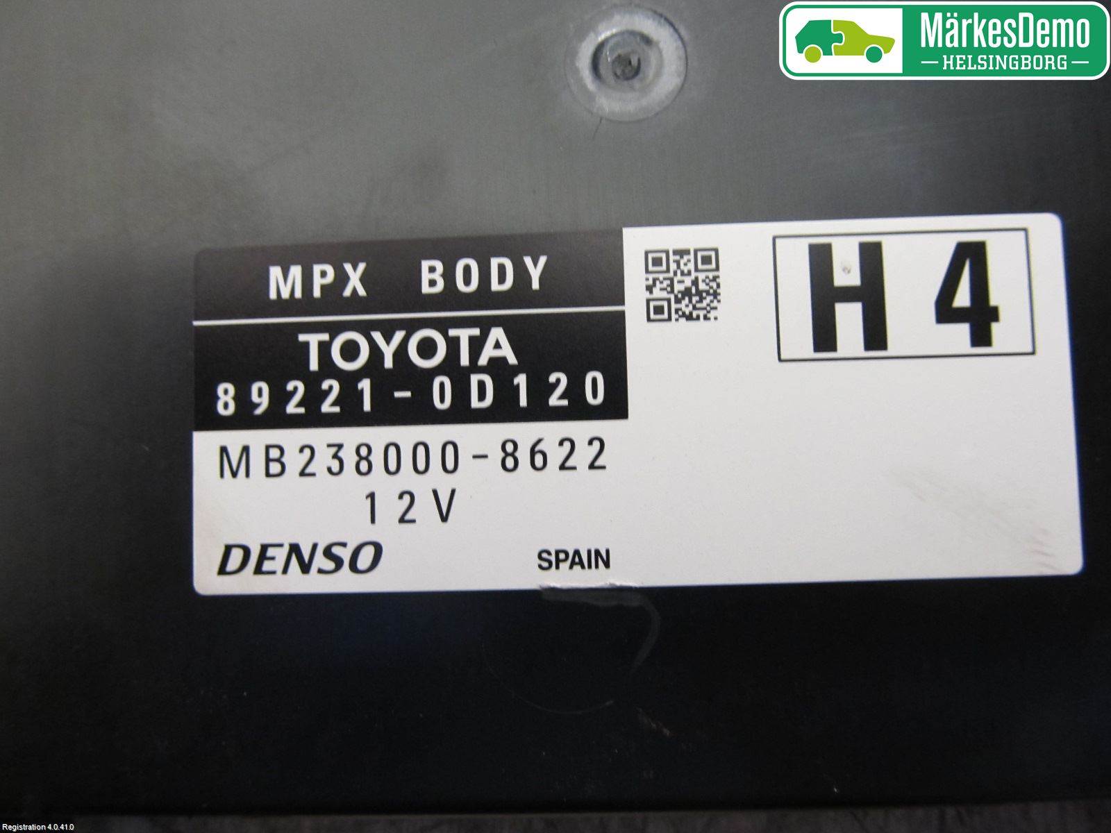 Toyota YARIS XP130 12-14 Styrenhet Övrigt