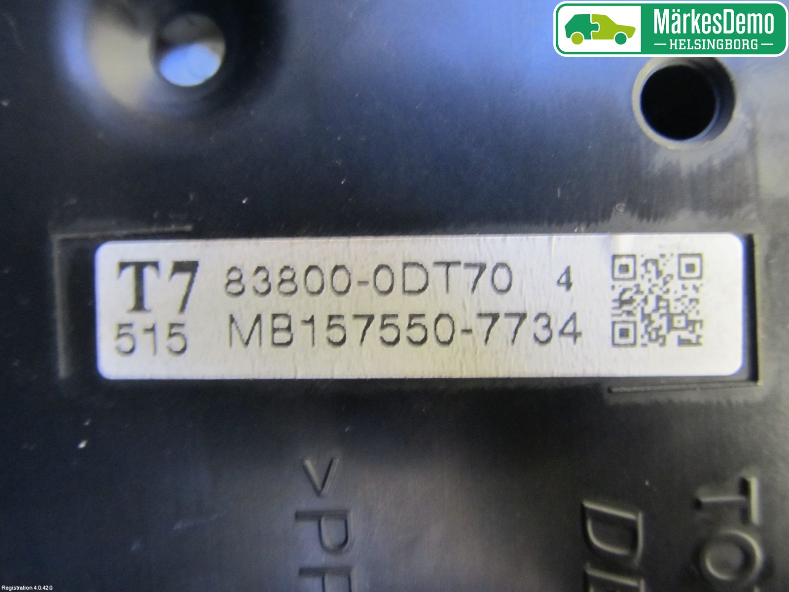 Toyota YARIS XP130 12-14 Instrument Komb