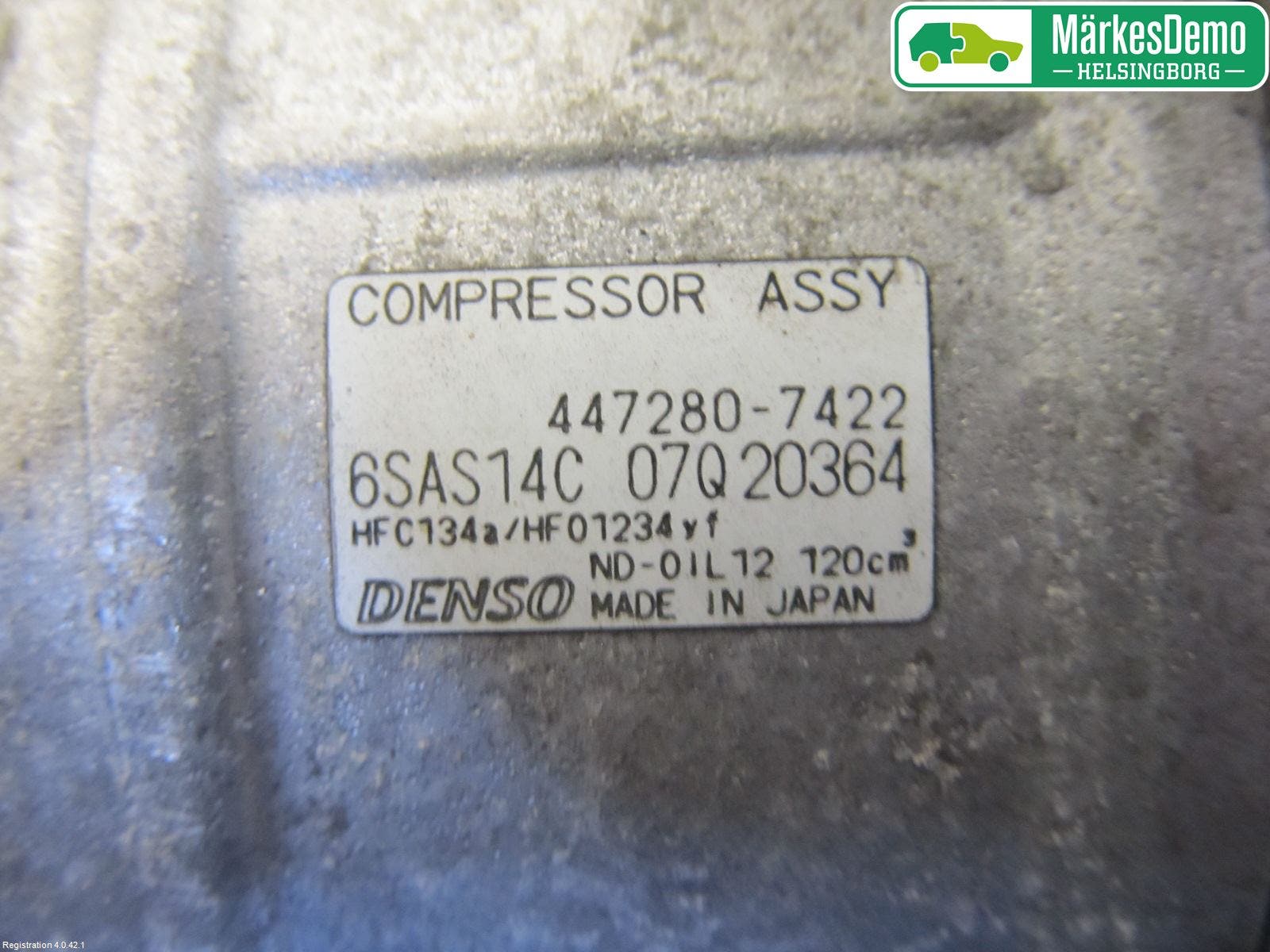 Mercedes-Benz MB A-KLASS (W176) 13-18 Ac Kompressor