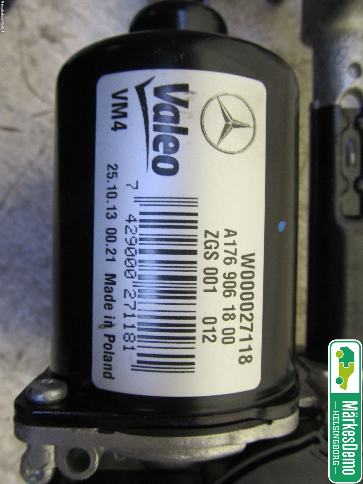 Mercedes-Benz MB A-KLASS (W176) 13-18 Torkarmekanism Vindruta