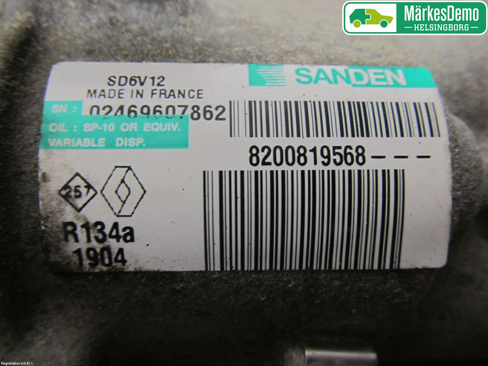 Renault TWINGO II 07-16 Ac Kompressor