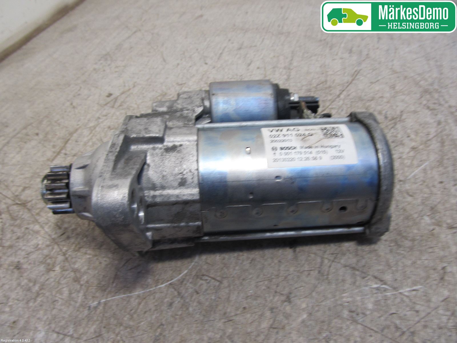 Audi A3/S3 05-13 Startmotor