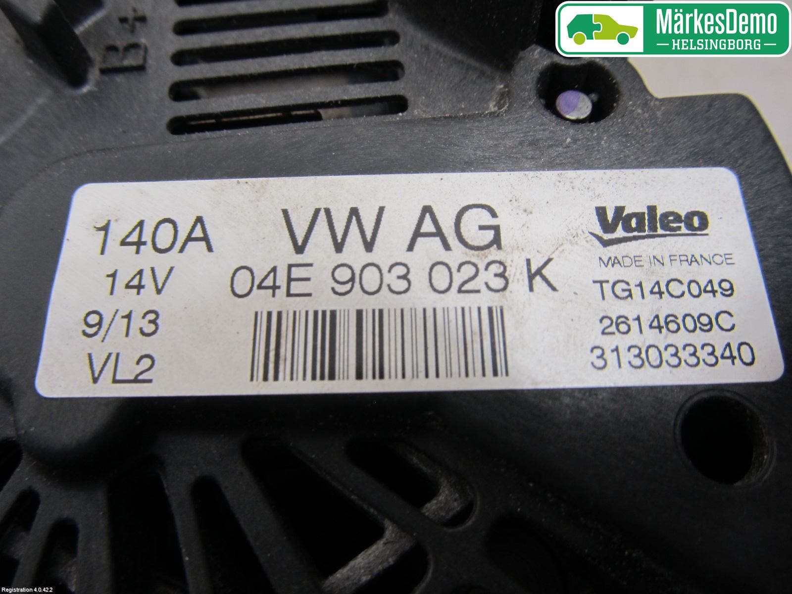 Audi A3/S3 05-13 Generator