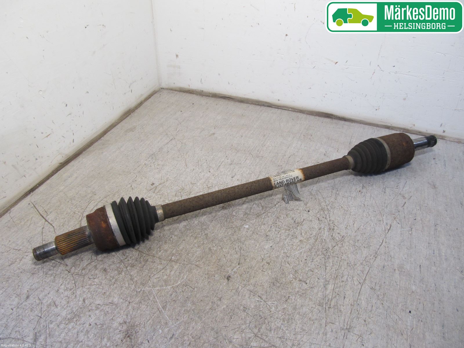 Landrover LAND ROVER RANGE ROVER EVOQUE (L538) 11-18 Drivaxel Bak Höger