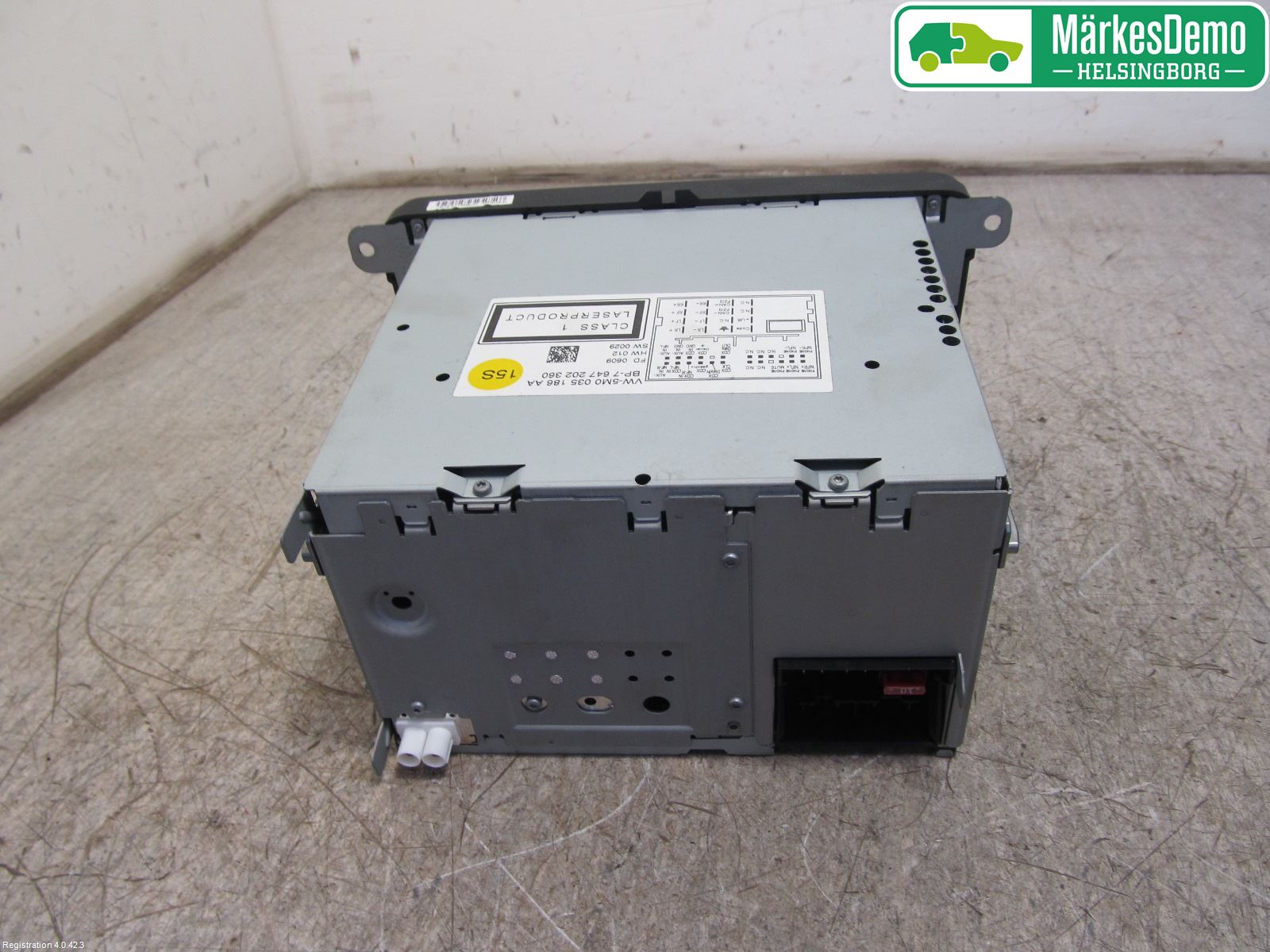 Volkswagen VW GOLF PLUS/CROSS GOLF 04-14 Cd Radio - Multimediapanel