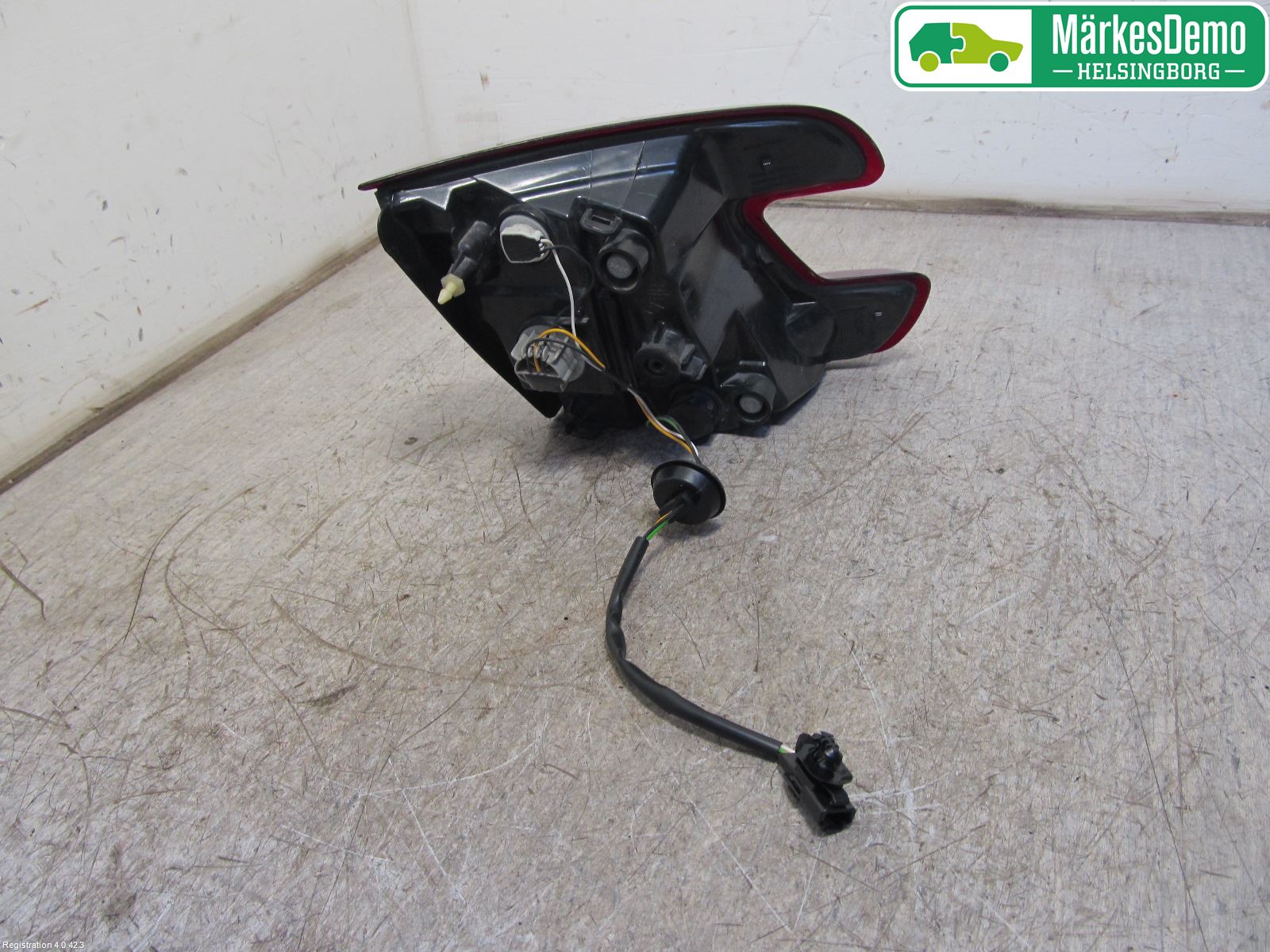 Renault MEGANE III 09-15 Bakljus Lucka Hö