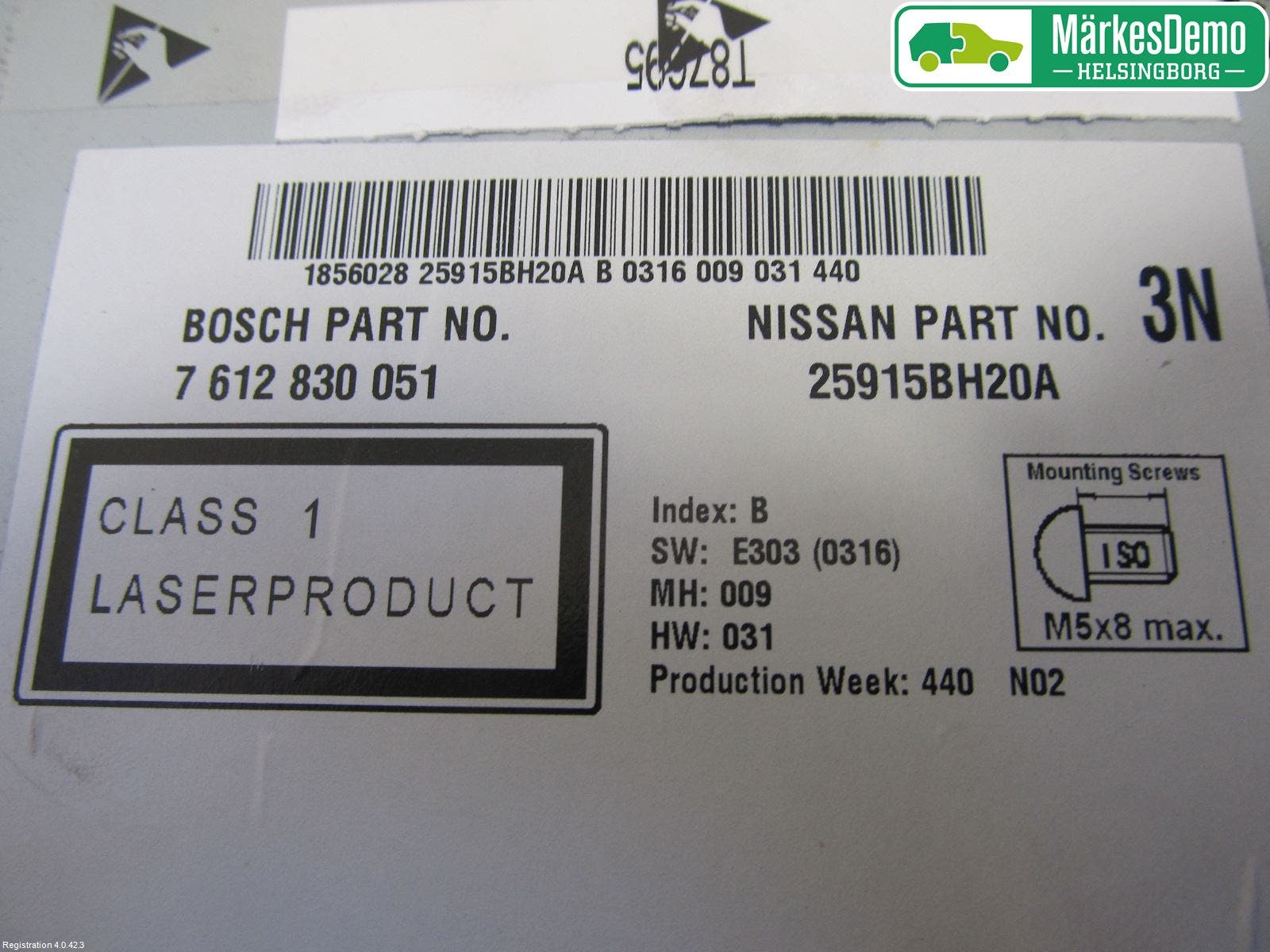 Nissan NOTE E11 06-14 Gps Navigator