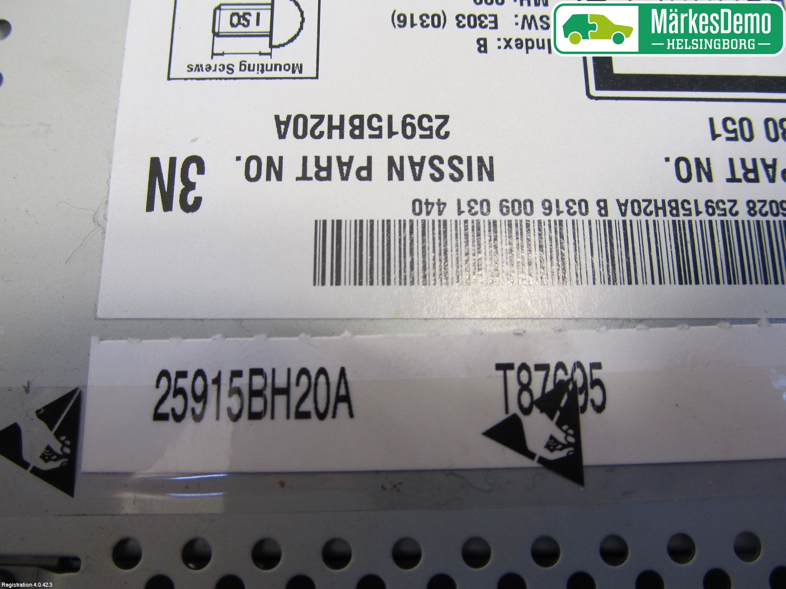 Nissan NOTE E11 06-14 Gps Navigator