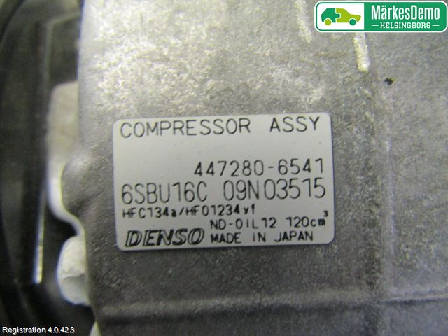 Mercedes-Benz MB B-KLASS (W246/W242) 12-19 Ac Kompressor