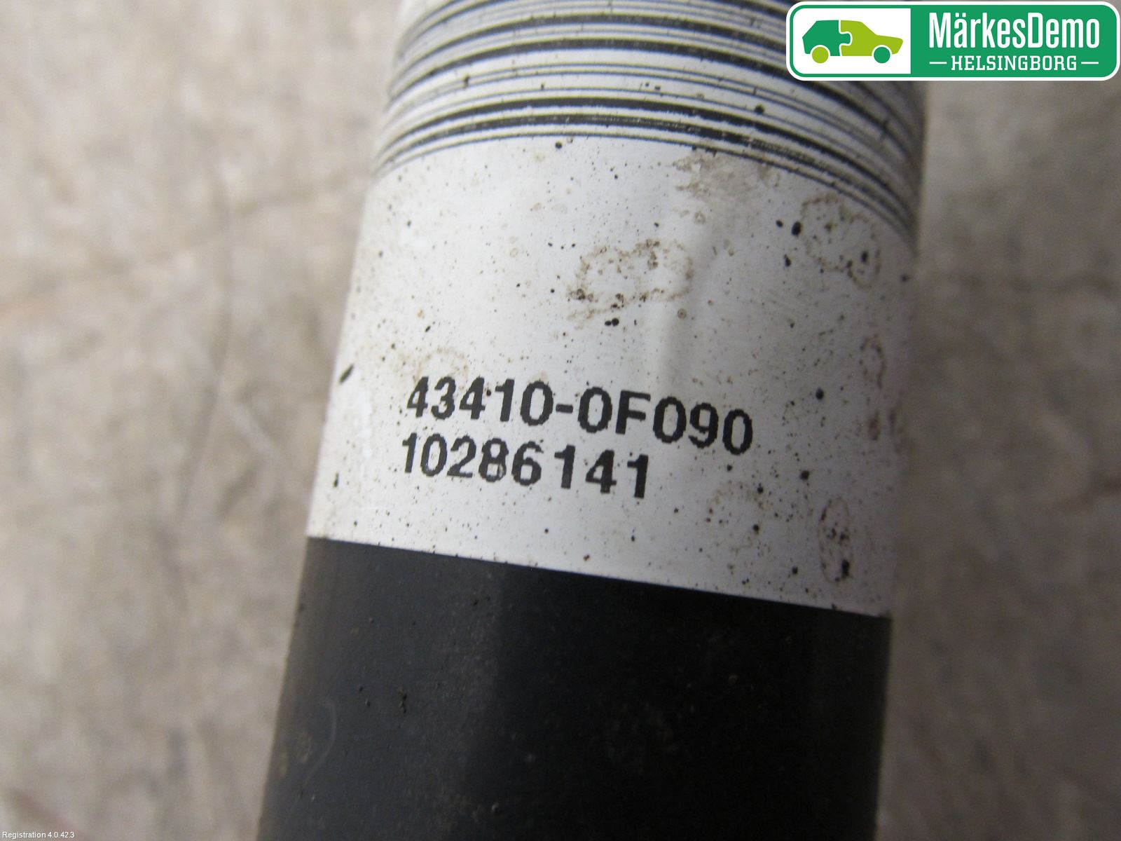 Toyota VERSO 09-18 Drivaxel Fram Höger