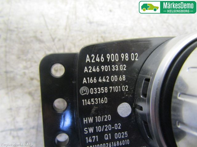 Mercedes-Benz MB B-KLASS (W246/W242) 12-19 Styrenhet Multimedia