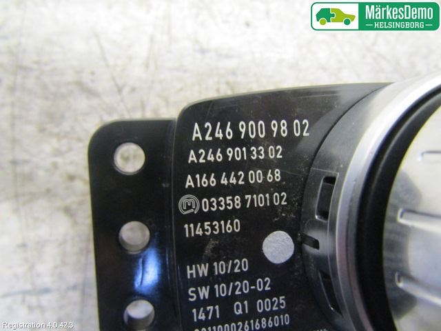 Mercedes-Benz MB B-KLASS (W246/W242) 12-19 Styrenhet Multimedia