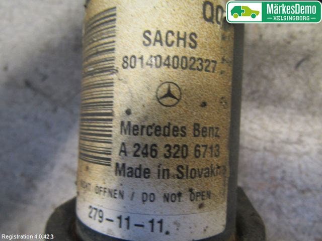 Mercedes-Benz MB B-KLASS (W246/W242) 12-19 Fjäderben Fram Vänster