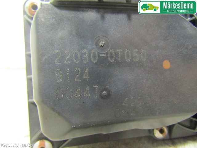 Toyota AURIS 07-09 Injspjällhus