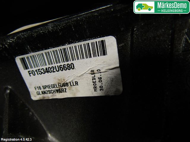 BMW 5 F10/F11/F18 09-17 Spegel Yttre El Hö