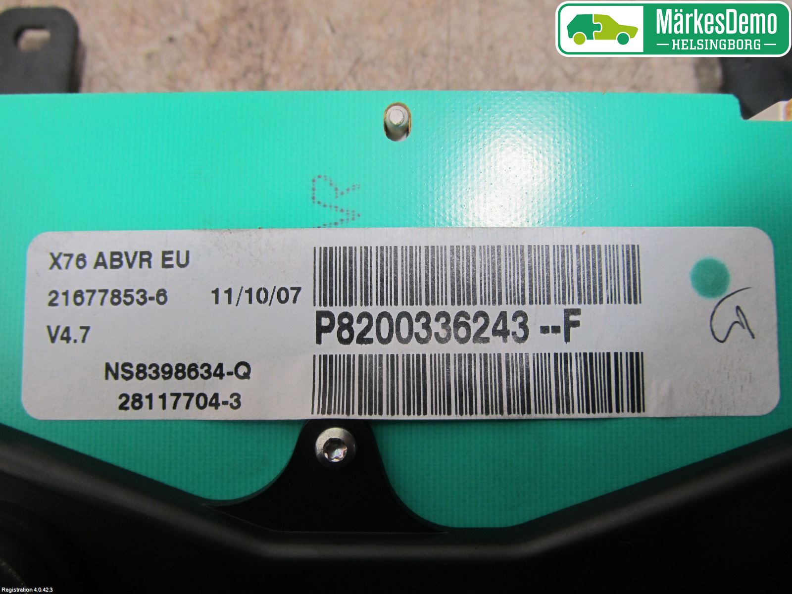 Renault KANGOO I 03-08 Instrument Komb