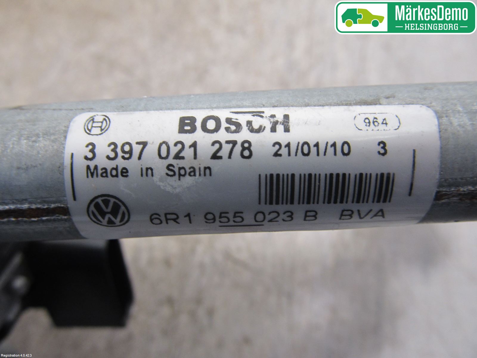 Seat IBIZA IV 08-16 Torkarmotor Vindruta