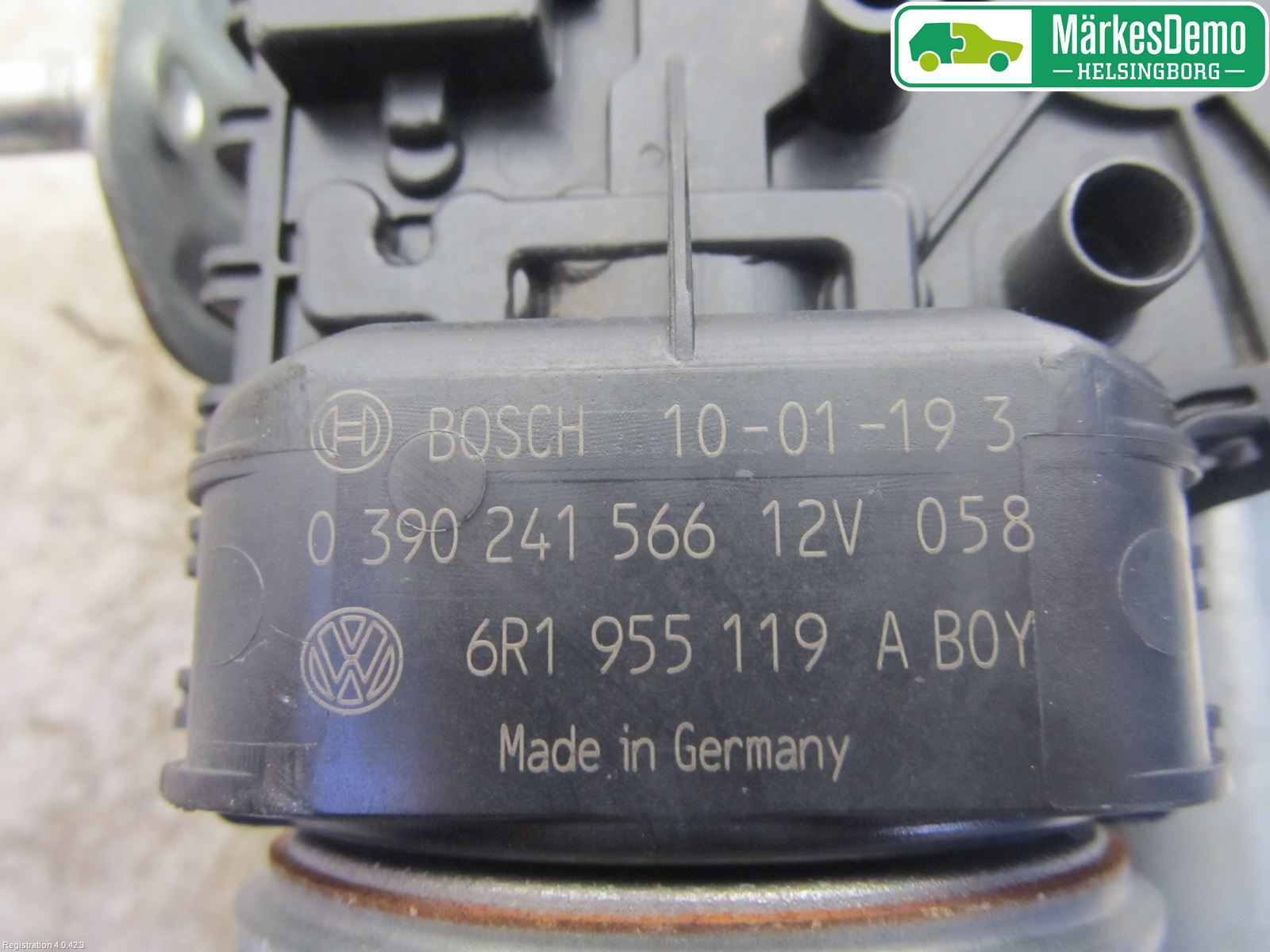 Seat IBIZA IV 08-16 Torkarmotor Vindruta