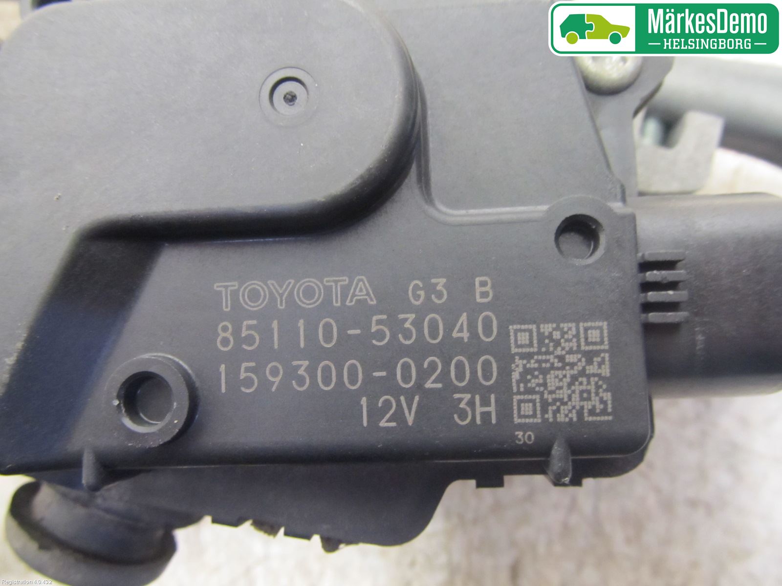 Lexus IS 220d/250/350 06-13 Torkarmotor Vindruta