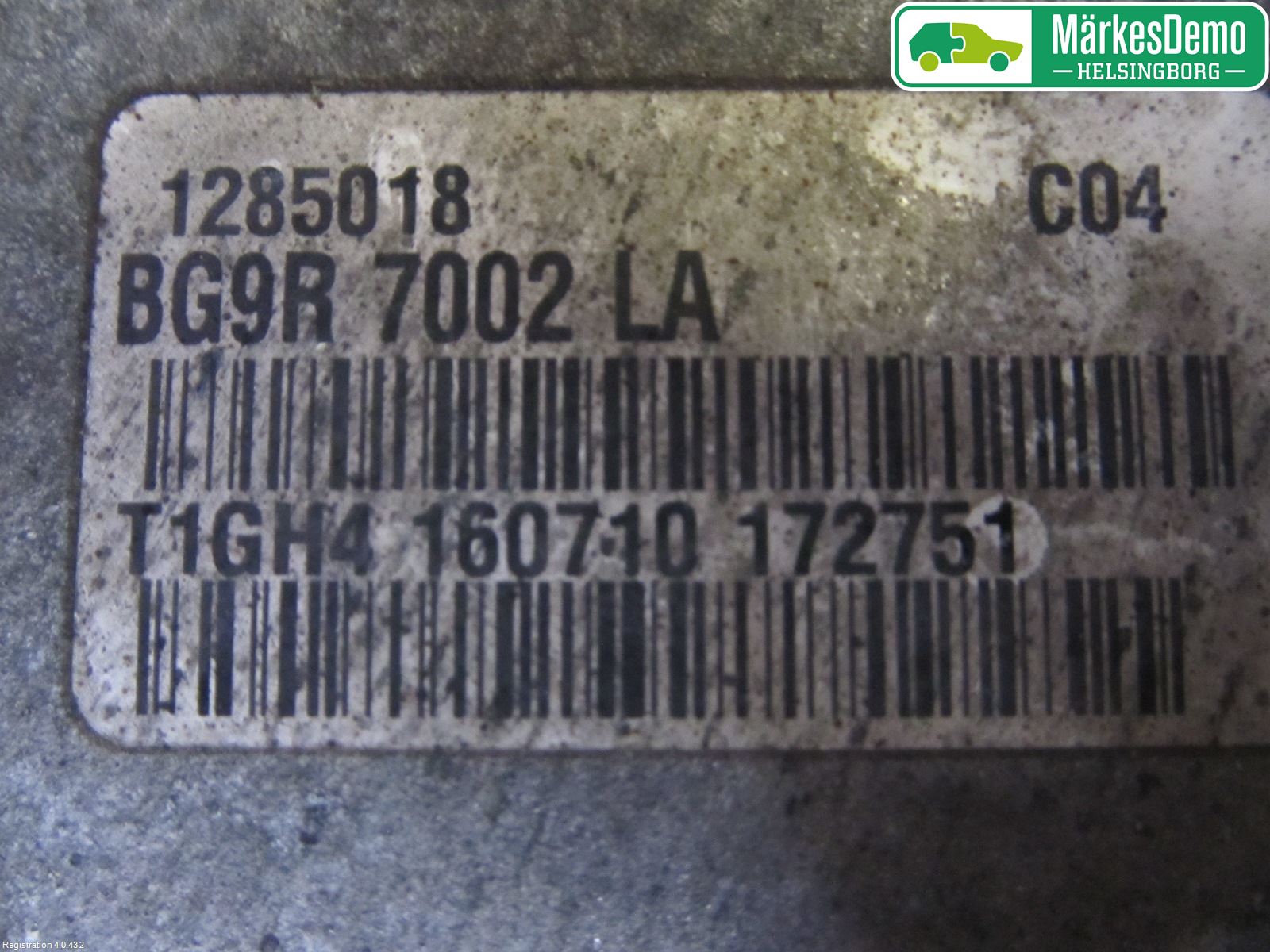 Volvo XC70 08-13 Växellåda Man 6 Vxl