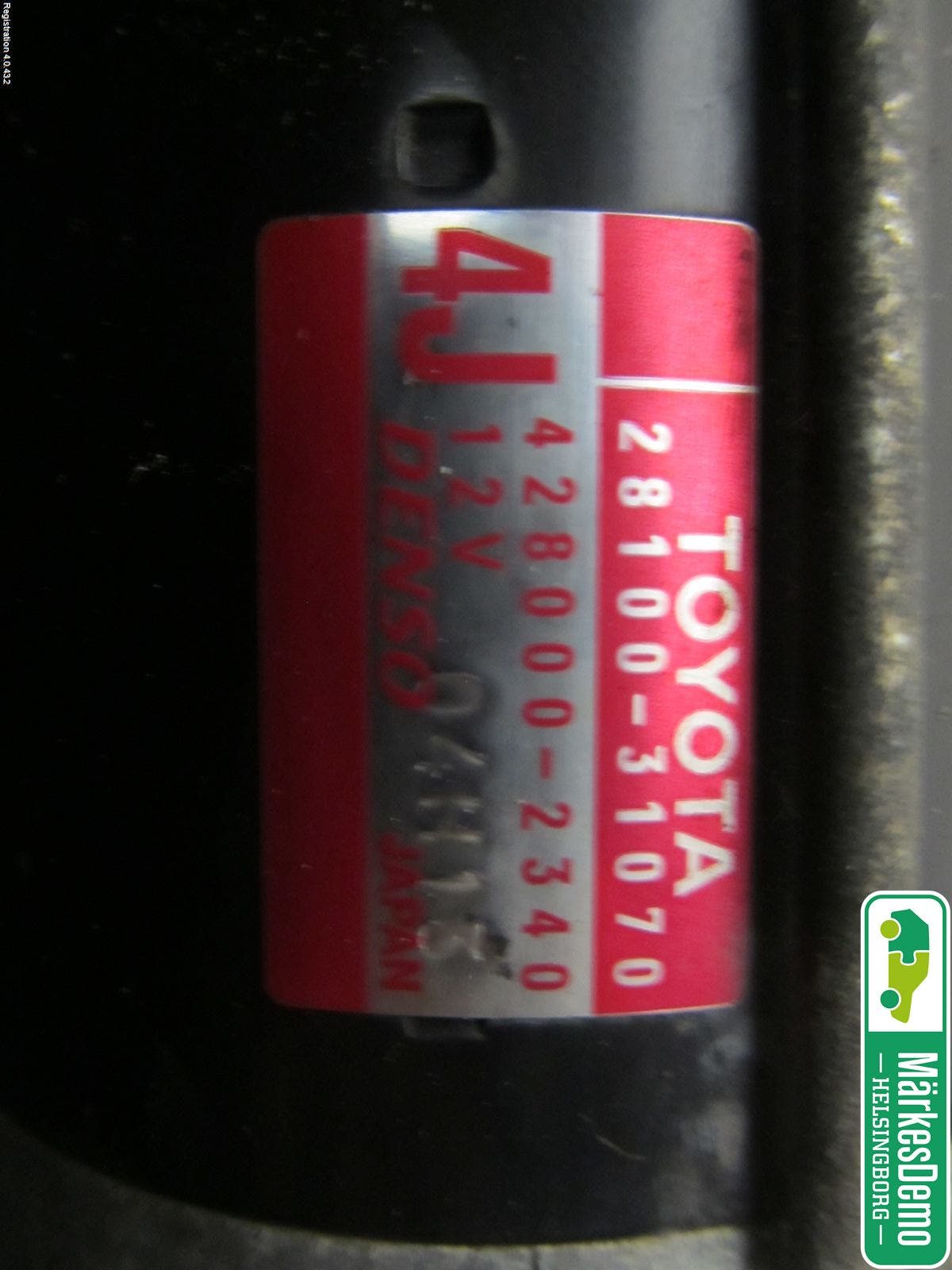 Lexus IS 220d/250/350 06-13 Startmotor