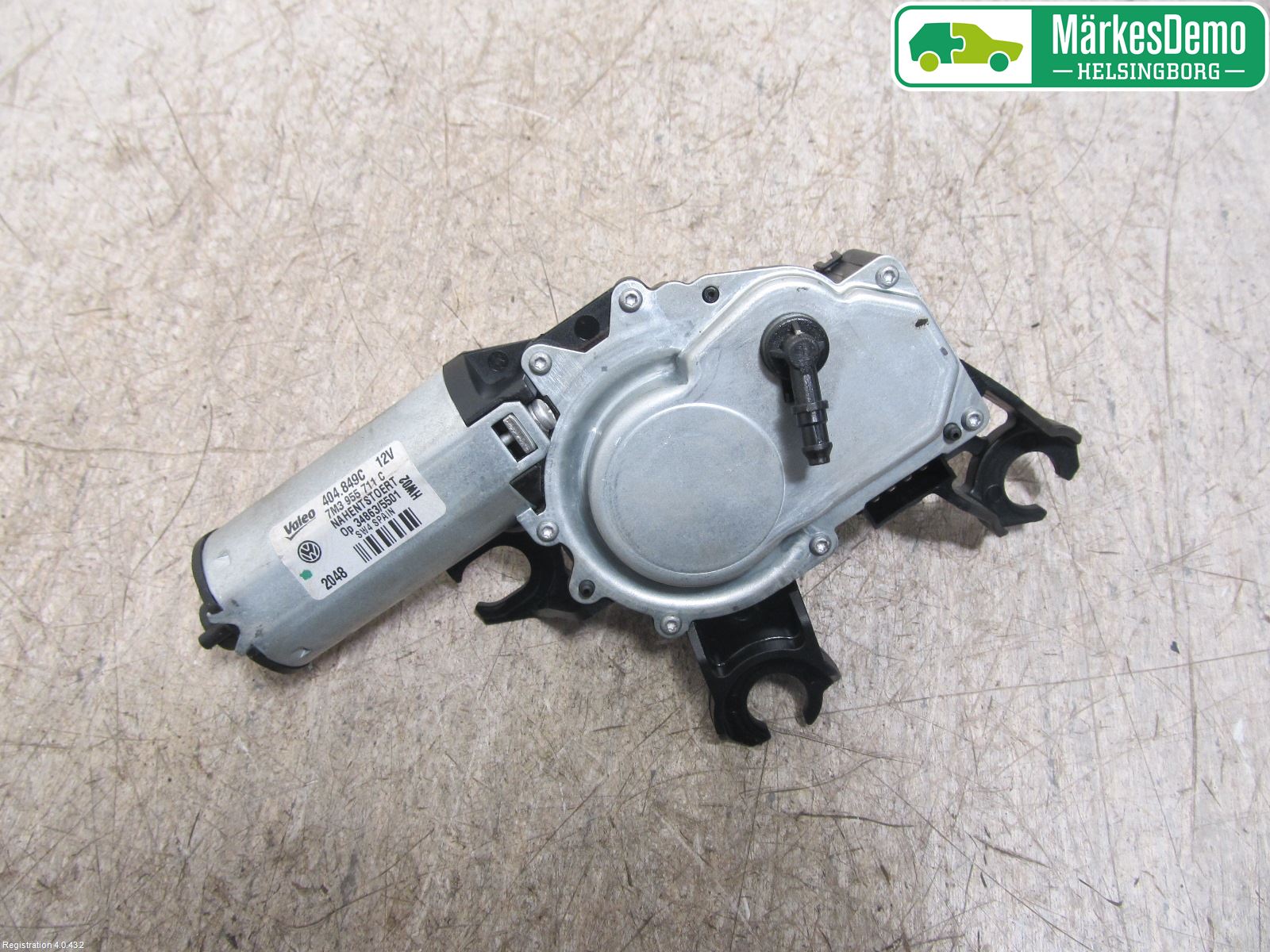 Volkswagen VW SHARAN      01-10 Torkarmotor Baklucka