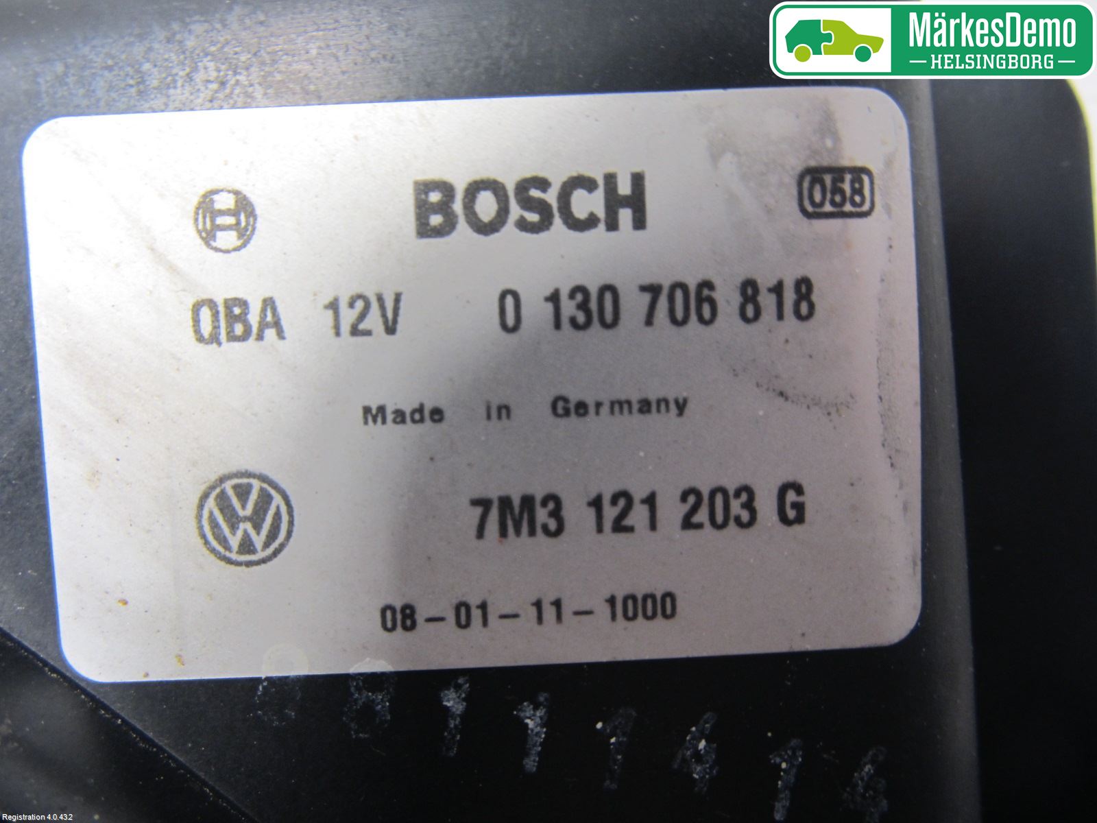 Volkswagen VW SHARAN      01-10 Kylfläkt El
