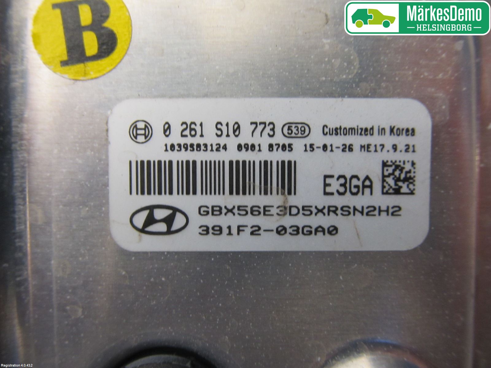 Hyundai i20 GB 15-20 Styrenhet Insprut Bensin